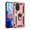 Mey İthalat®   Redmi Note 12S Kılıf Sofya Yüzüklü Silikon Kapak - Rose