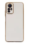 Mey İthalat®   Redmi Note 12S Kılıf Volet Silikon - Beyaz