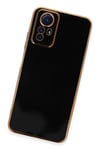 Mey İthalat®   Redmi Note 12S Kılıf Volet Silikon - Siyah