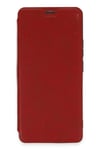 Mey İthalat®   Redmi Note 13 4G Kılıf Flip Cover - Kırmızı