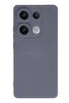 Mey İthalat®   Redmi Note 13 4G Kılıf Nano içi Kadife Silikon - Gri