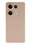 Mey İthalat®   Redmi Note 13 4G Kılıf Nano içi Kadife Silikon - Pudra
