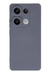 Mey İthalat®   Redmi Note 13 4G Kılıf Nano içi Kadife Silikon - Gri