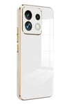 Mey İthalat®   Redmi Note 13 4G Kılıf Volet Silikon - Beyaz