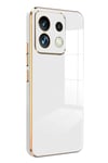 Mey İthalat®   Redmi Note 13 5G Kılıf Volet Silikon - Beyaz