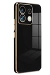 Mey İthalat®   Redmi Note 13 5G Kılıf Volet Silikon - Siyah