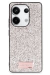 Mey İthalat®   Redmi Note 13 Pro 4G Bright Simli Kapak - Gold