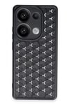 Mey İthalat®   Redmi Note 13 Pro 4G Kılıf Petek Silikon Kapak - Siyah