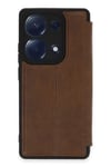Mey İthalat®   Redmi Note 13 Pro 4G Kılıf Flip Cover - Taba