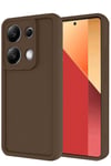 Mey İthalat®   Redmi Note 13 Pro 4G Kılıf Viera Silikon - Kahverengi
