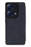 Mey İthalat®   Redmi Note 13 Pro 4G Kılıf Flip Cover - Lacivert