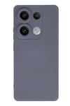 Mey İthalat®   Redmi Note 13 Pro 4G Kılıf Nano içi Kadife Silikon - Gri