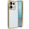 Mey İthalat®   Redmi Note 13 Pro 4G Kılıf  Lensli Silikon - Gold