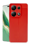 Mey İthalat®   Redmi Note 13 Pro 4G Kılıf Auto Focus Kapak - Kırmızı