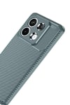 Mey İthalat®   Redmi Note 13 Pro 4G Kılıf Auto Focus Karbon Kapak - Gri