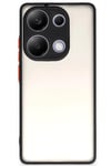 Mey İthalat®   Redmi Note 13 Pro 4G Kılıf Montreal Silikon Kapak - Siyah