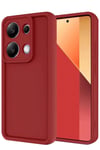 Mey İthalat®   Redmi Note 13 Pro 4G Kılıf Viera Silikon - Kırmızı