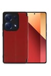 Mey İthalat®   Redmi Note 13 Pro 4G Kılıf Flip Cover - Kırmızı