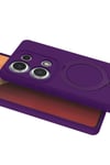 Mey İthalat®   Redmi Note 13 Pro 4G Regal Magsafe Standlı Kapak - Derin Mor