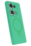 Mey İthalat®   Redmi Note 13 Pro 4G Regal Magsafe Standlı Kapak - Yeşil