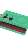 Mey İthalat®   Redmi Note 13 Pro 4G Regal Magsafe Standlı Kapak - Yeşil