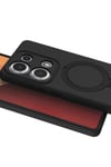Mey İthalat®   Redmi Note 13 Pro 4G Regal Magsafe Standlı Kapak - Siyah