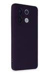Mey İthalat®   Redmi Note 13 Pro 5G Kılıf Nano içi Kadife Silikon - Mor