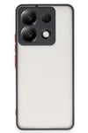 Mey İthalat®   Redmi Note 13 Pro 5G Kılıf Montreal Silikon Kapak - Siyah