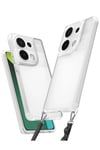 Mey İthalat®   Redmi Note 13 Pro 5G Kılıf Penta Silikon Kılıf - Şeffaf