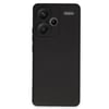Mey İthalat®   Redmi Note 13 Pro Plus Kılıf Nano içi Kadife Silikon - Siyah
