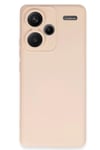 Mey İthalat®   Redmi Note 13 Pro Plus Kılıf Nano içi Kadife Silikon - Pudra