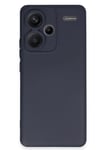 Mey İthalat®   Redmi Note 13 Pro Plus Kılıf Nano içi Kadife Silikon - Lacivert