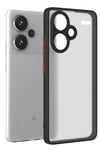 Mey İthalat®   Redmi Note 13 Pro Plus Kılıf Montreal Silikon Kapak - Siyah