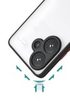 Mey İthalat®   Redmi Note 13 Pro Plus Kılıf Montreal Silikon Kapak - Siyah