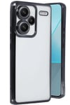 Mey İthalat®   Redmi Note 13 Pro Plus Kılıf  Lensli Silikon - Siyah