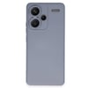 Mey İthalat®   Redmi Note 13 Pro Plus Kılıf Nano içi Kadife Silikon - Gri