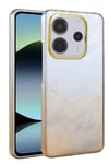 Mey İthalat®   Redmi Note 14 4G Glossy Kapak - Çöl Titanyum