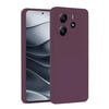 Mey İthalat®   Redmi Note 14 4G Kılıf First Silikon - Mürdüm