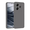 Mey İthalat®   Redmi Note 14 4G Kılıf First Silikon - Gri
