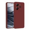 Mey İthalat®   Redmi Note 14 4G Kılıf First Silikon - Bordo