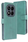 Mey İthalat®   Redmi Note 14 4G Kılıf Trend S Plus Kapaklı Kılıf - Yeşil