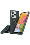 Mey İthalat®   Redmi Note 14 4G Montreal Yüzüklü Silikon Kapak - Yeşil