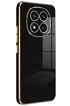 Mey İthalat®   Redmi Note 14 Pro 4G Kılıf Volet Silikon - Siyah