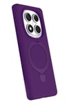 Mey İthalat®   Redmi Note 14 Pro 4G Regal Magsafe Standlı Kapak - Derin Mor