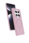 Mey İthalat®   Redmi Note 14 Pro 4G Regal Magsafe Standlı Kapak - Açık Pembe