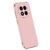 Mey İthalat®   Redmi Note 14 Pro 5G Kılıf Volet Silikon - Pembe