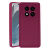 Mey İthalat®   Redmi Note 14 Pro 5G Kılıf Viera Silikon - Bordo