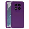 Mey İthalat®   Redmi Note 14 Pro 5G Kılıf Viera Silikon - Mürdüm