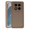 Mey İthalat®   Redmi Note 14 Pro 5G Kılıf Viera Silikon - Kahverengi