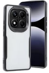 Mey İthalat®   Redmi Note 14 Pro 5G Kılıf Boyi Silikon Kapak - Siyah